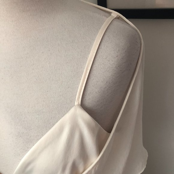 Cooper St Off White V Neck Grecian Style Boho Dress Size 12 New w Tags $149 - Picture 9 of 12